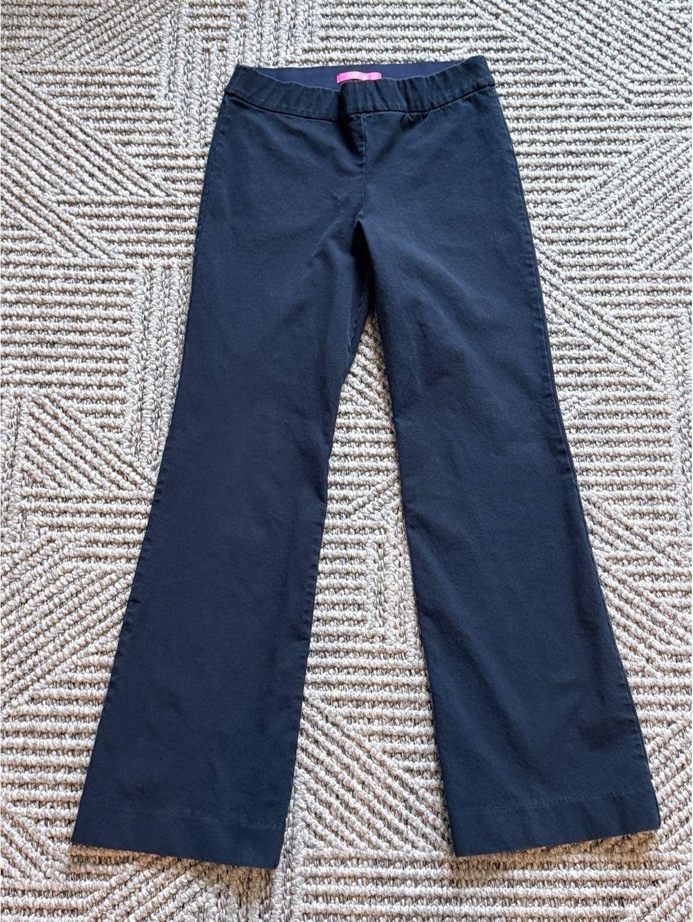 Lilly Pulitzer Women's Navy Bootcut Pants Size 10
